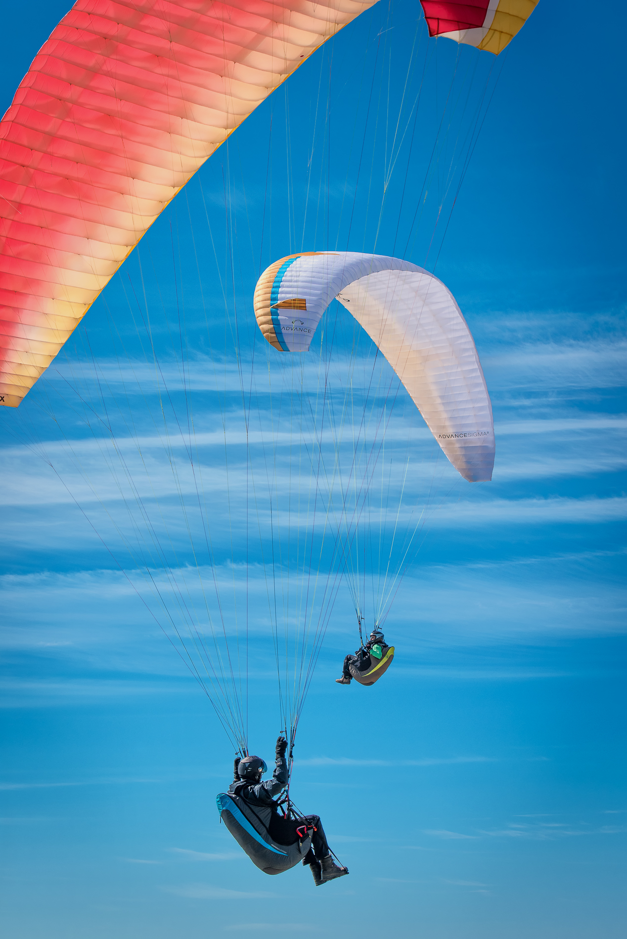 Paraglider, Løkken, Denmark