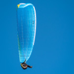 Blue Paraglider