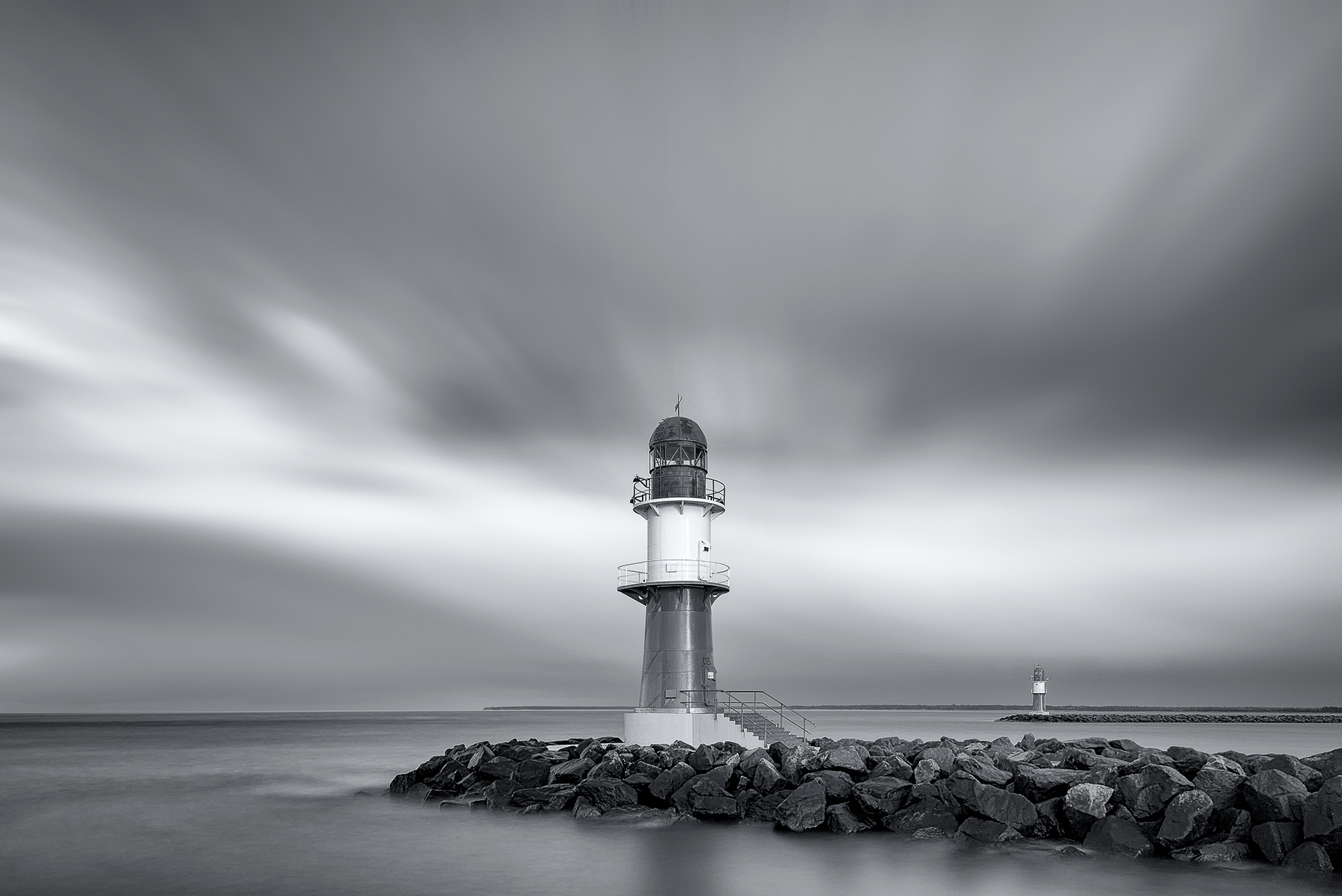 lighthouse, warnemünde